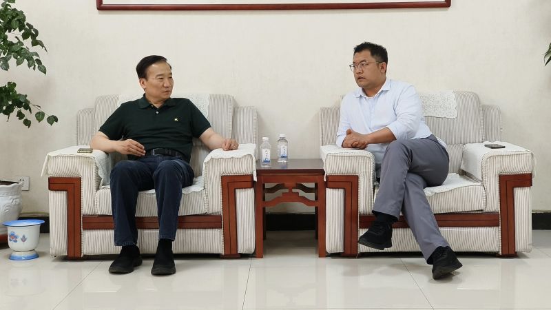 沙巴官网集团董事长王智勇会見香港中科石油和海南青玉能源客人